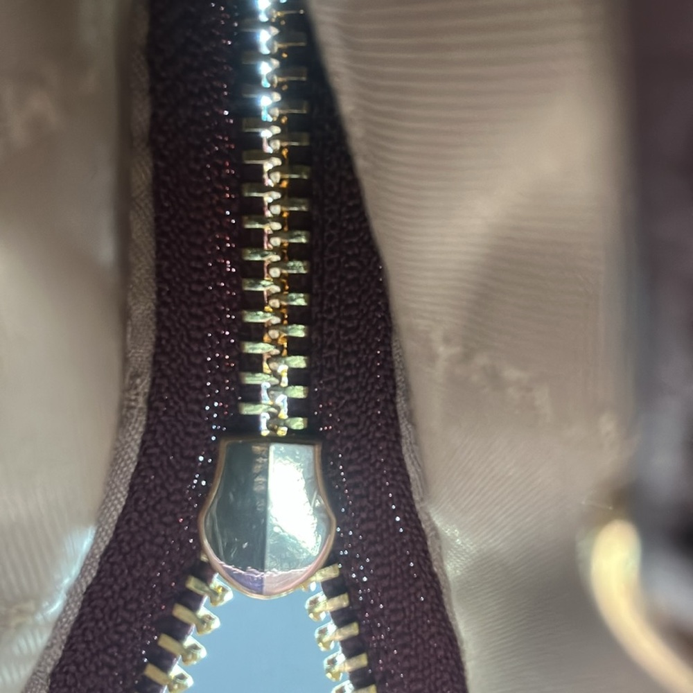 Michael Kors Burgundy and Black Satchel - Picture 7 of 14